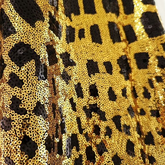 Antik Batik x Free People Sequin Cut Out Girrafe Print Maxi Dress - Picture 6 of 16